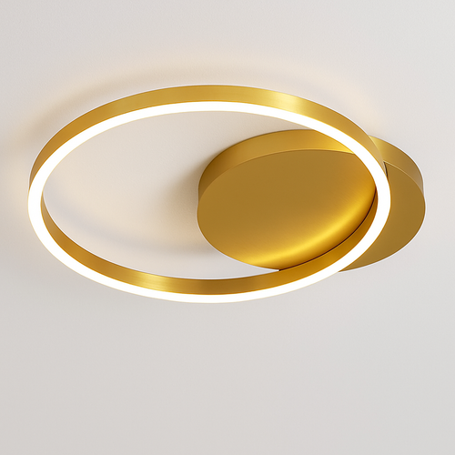 plafonnier led design nordique moderne luminaire décoratif 	 modèle - vue 2 sur 23