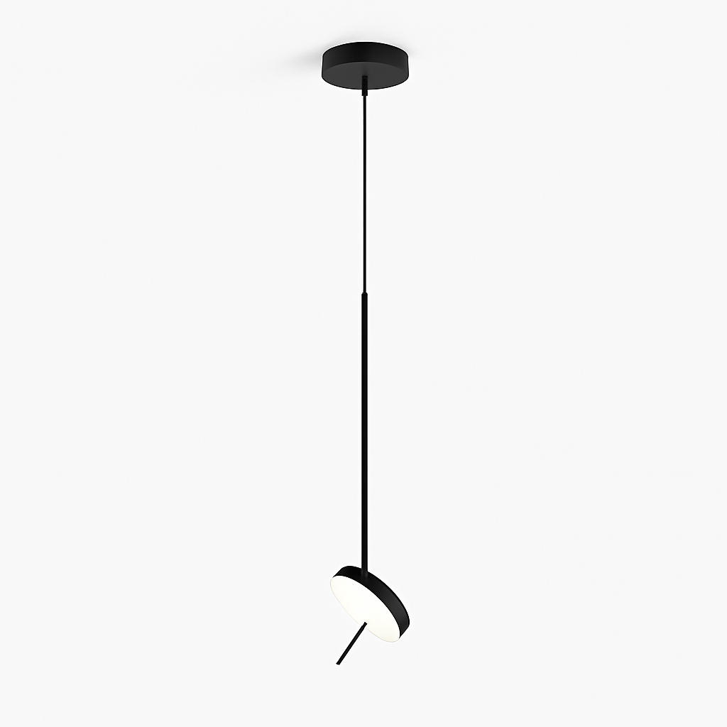 Plafonnier Led design nordique pour Tables basses de restaurant bureaux de chambre lampes suspendues noires luminaire de décoration de la maison - vue 11 sur 14