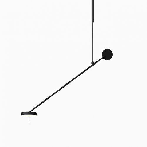 Plafonnier Led design nordique pour Tables basses de restaurant bureaux de chambre lampes suspendues noires luminaire de décoration de la maison - vue 4 sur 14