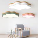 Plafonnier LED en bois nuage Botimi