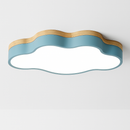 Plafonnier LED en bois nuage Botimi