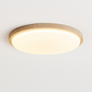 Plafonnier Led en travertin jaune