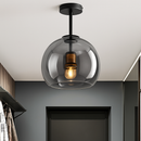 Plafonnier LED en verre minimaliste moderne