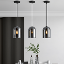Plafonnier LED en verre minimaliste moderne