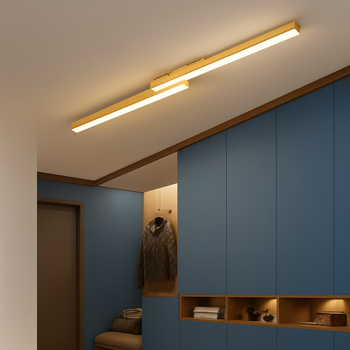 plafonnier led intérieur nordique maison moderne - vue 3 sur 16