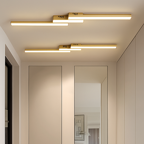 plafonnier led intérieur nordique maison moderne - vue 5 sur 16