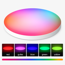 plafonnier led intelligent tuya zigbee avec commande vocale et application
