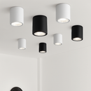 plafonnier led à intensité variable éclairage économique angle ajustable