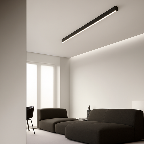 plafonnier led minimaliste ajustable en aluminium - vue 2 sur 15
