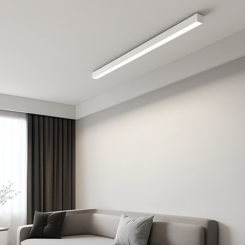 plafonnier led minimaliste ajustable en aluminium - vue 4 sur 15