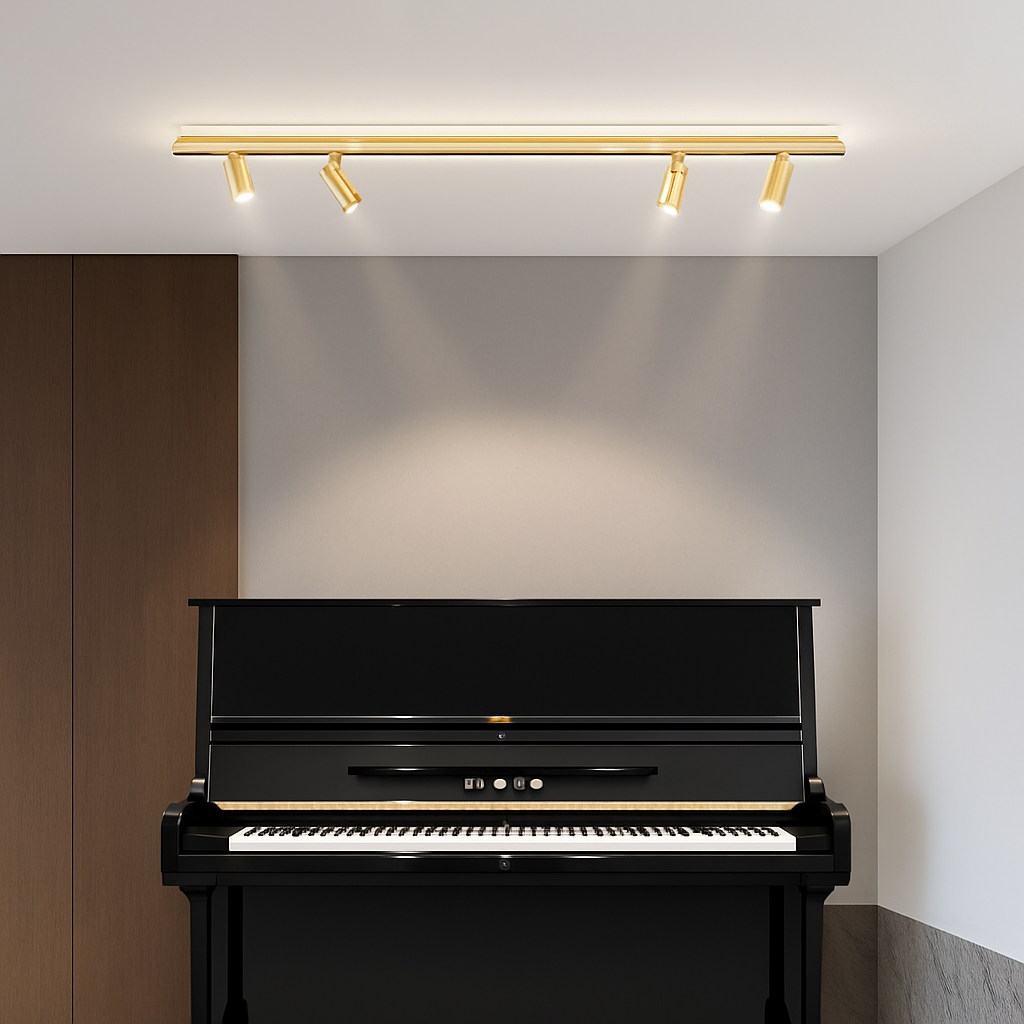 plafonnier led minimaliste art déco pour éclairage intérieur hôtel maison - vue 3 sur 18
