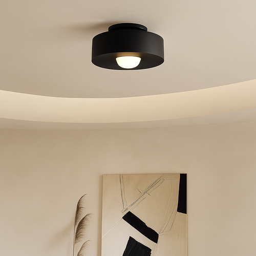 plafonnier led minimaliste design pour intérieur moderne élégant - vue 3 sur 9