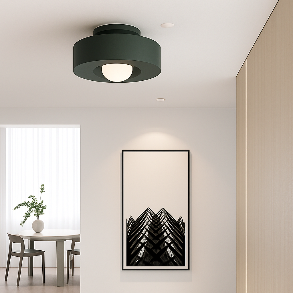 plafonnier led minimaliste design pour intérieur moderne élégant - vue 3 sur 9