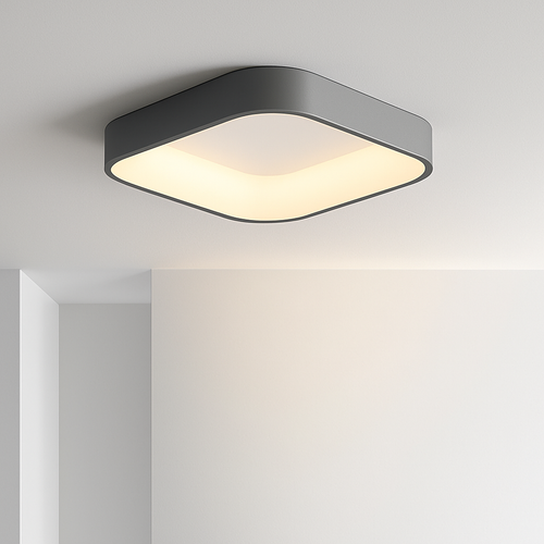 plafonnier led minimaliste moderne pour éclairage intérieur - vue 3 sur 9