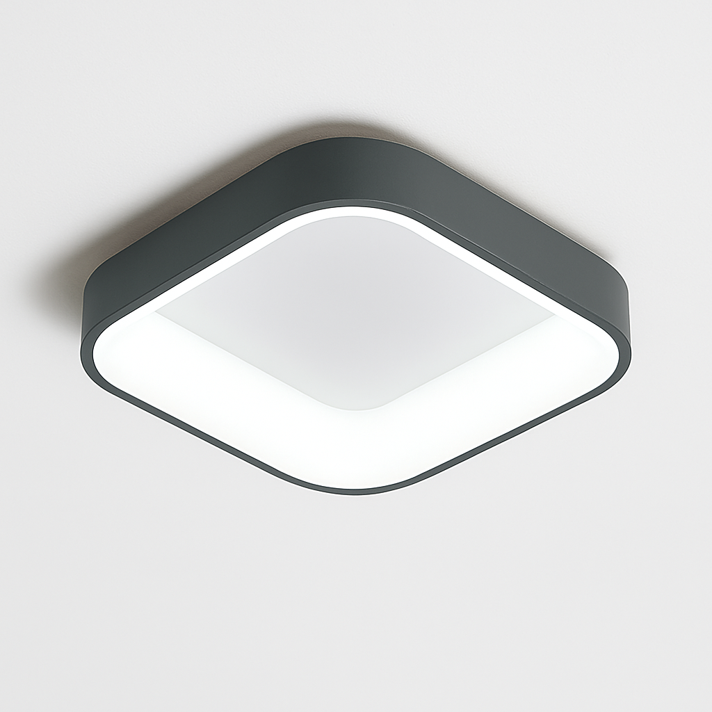 plafonnier led minimaliste moderne pour éclairage intérieur - vue 5 sur 9