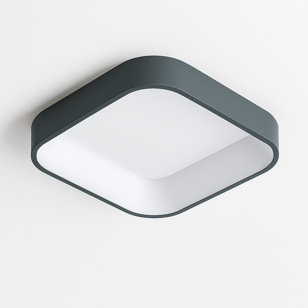 plafonnier led minimaliste moderne pour éclairage intérieur - vue 6 sur 9