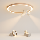 plafonnier led moderne avec projecteur pour décoration intérieure