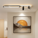 plafonnier led moderne avec projecteur pour décoration intérieure