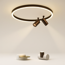 plafonnier led moderne avec projecteur pour décoration intérieure