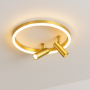 plafonnier led moderne avec projecteur pour décoration intérieure