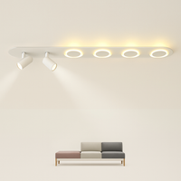 plafonnier led moderne avec projecteur pour intérieur décoratif