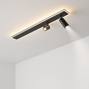 plafonnier led moderne avec projecteur pour intérieur décoratif