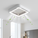plafonnier led moderne avec ventilateur et télécommande