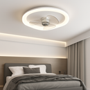 plafonnier led moderne avec ventilateur télécommandé et luminosité réglable