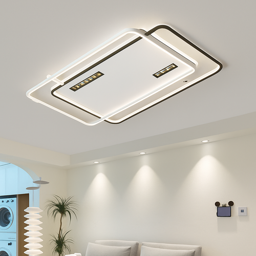plafonnier led moderne design créatif pour intérieur minimaliste - vue 2 sur 12