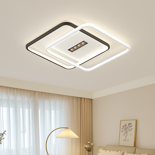 plafonnier led moderne design créatif pour intérieur minimaliste - vue 5 sur 12