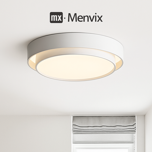 plafonnier led moderne design intérieur lumineux avec intensité variable - vue 3 sur 14
