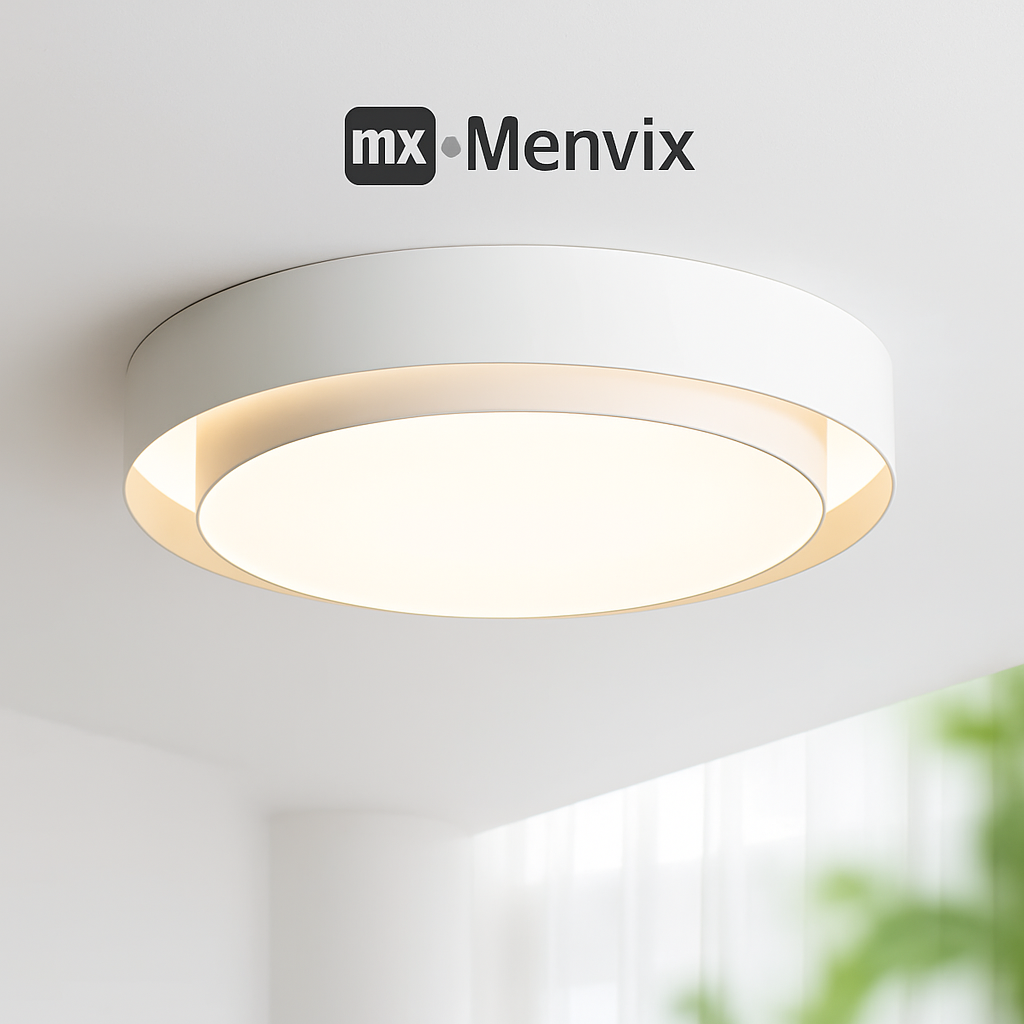 plafonnier led moderne design intérieur lumineux avec intensité variable - vue 4 sur 14