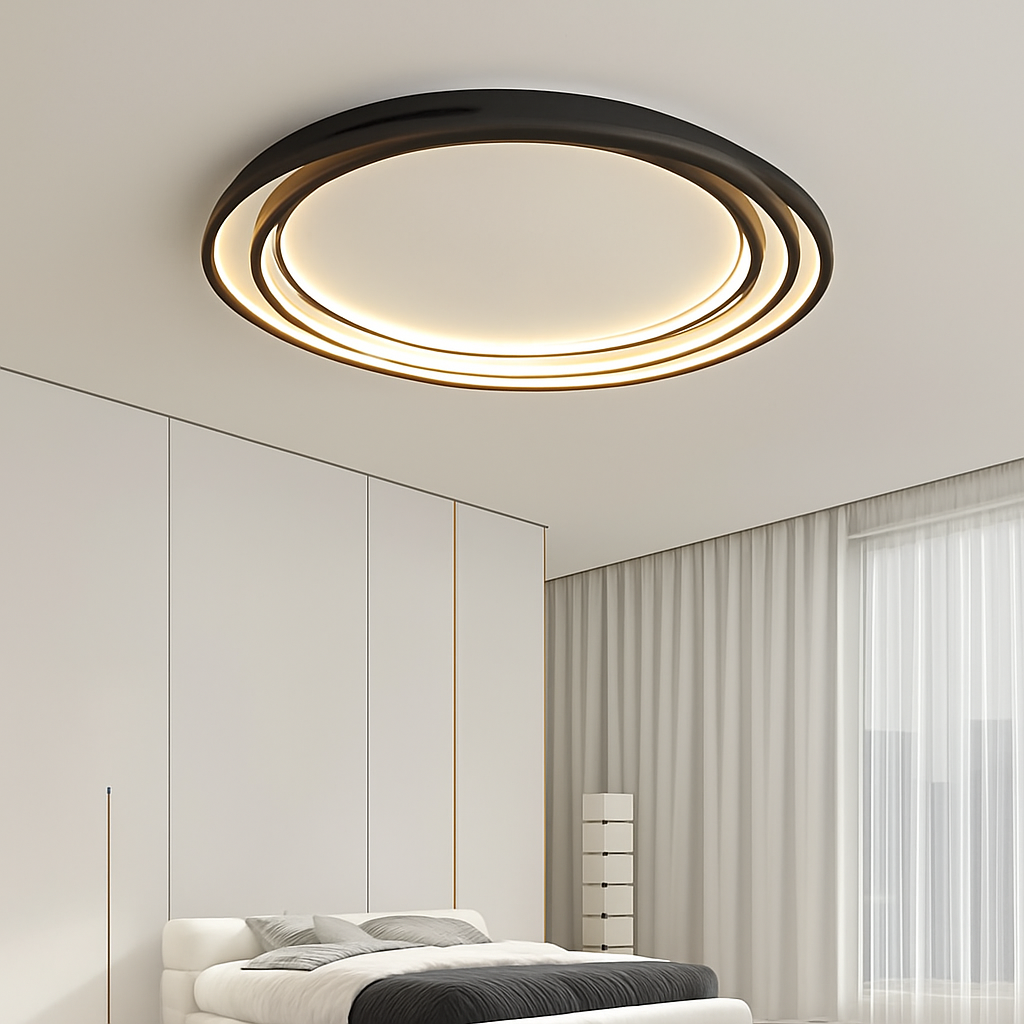 plafonnier led moderne design pour décoration intérieure élégante - vue 3 sur 12