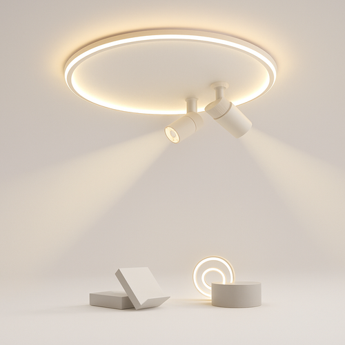 plafonnier led moderne design pour décoration intérieure élégante - vue 2 sur 12