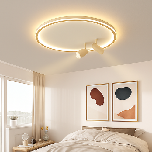 plafonnier led moderne design pour décoration intérieure élégante - vue 3 sur 12