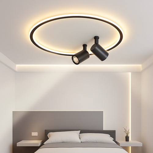 plafonnier led moderne design pour décoration intérieure élégante - vue 4 sur 12