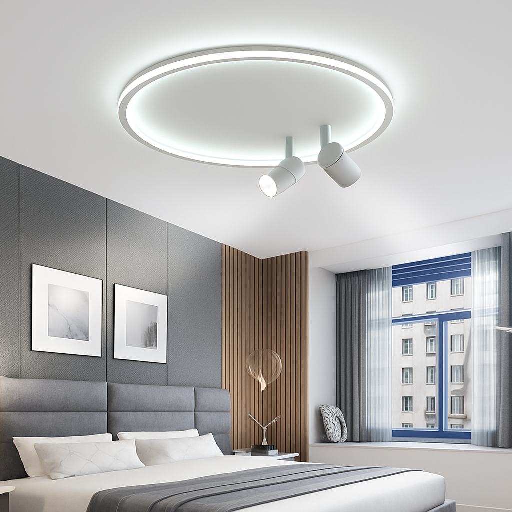 plafonnier led moderne design pour décoration intérieure élégante - vue 5 sur 12