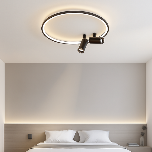 plafonnier led moderne design pour décoration intérieure élégante - vue 6 sur 12