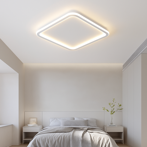 Plafonnier led moderne effet météore luminaire intérieur - vue 5 sur 21