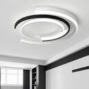 Plafonnier LED moderne en arc de cercles