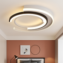 Plafonnier LED moderne en arc de cercles