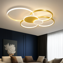 plafonnier led moderne à intensité variable avec télécommande
