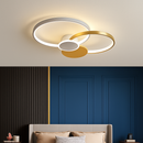 plafonnier led moderne à intensité variable avec télécommande