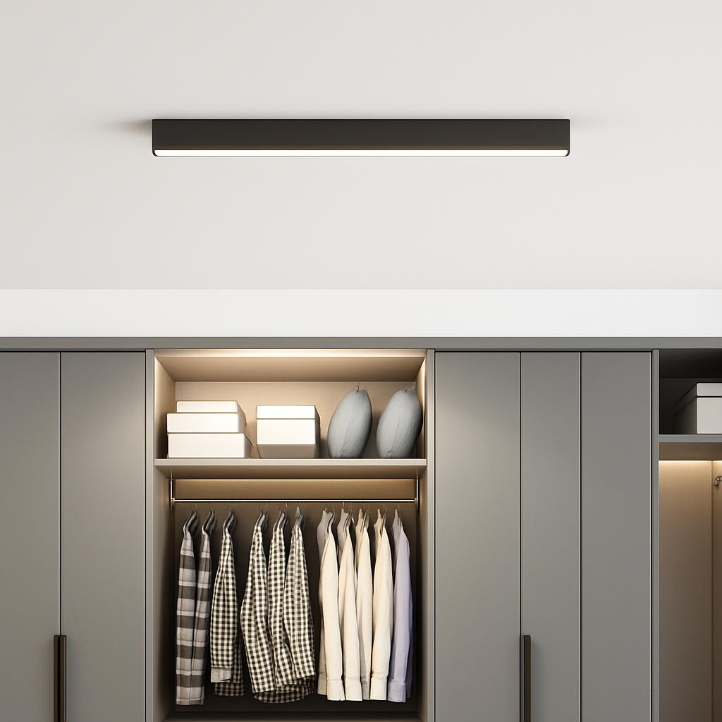 plafonnier led moderne à intensité variable pour espaces divers - vue 4 sur 15