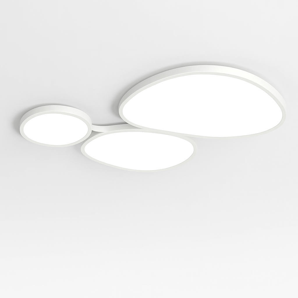 plafonnier led moderne à intensité variable pour intérieur décoratif - vue 3 sur 11
