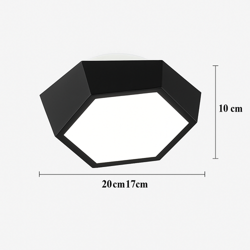 plafonnier led moderne à intensité variable pour intérieur décoratif - vue 7 sur 17