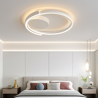 plafonnier led moderne à intensité variable pour intérieur minimaliste