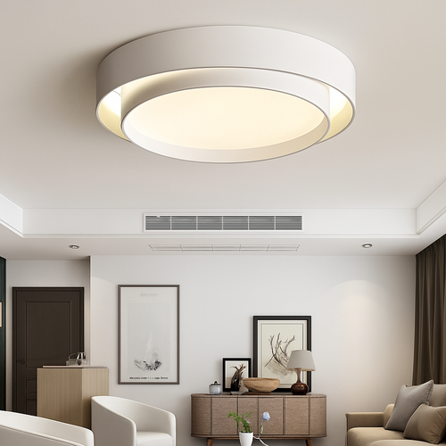 plafonnier led moderne élégant pour décoration intérieure lumineuse - vue 6 sur 16