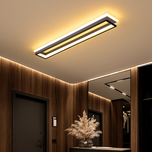 plafonnier led moderne longue bande pour éclairage général