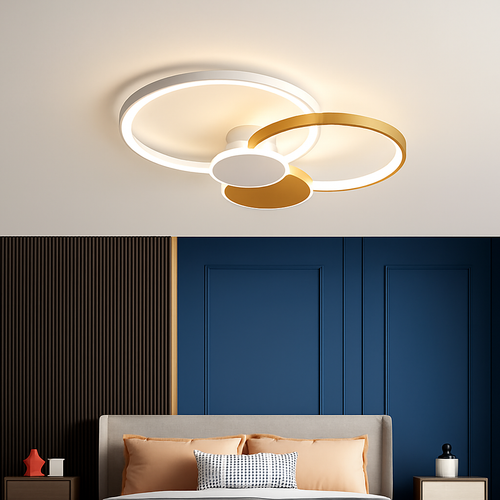 plafonnier led moderne luminaire décoratif d'intérieur idéal pour tous espaces - vue 7 sur 14